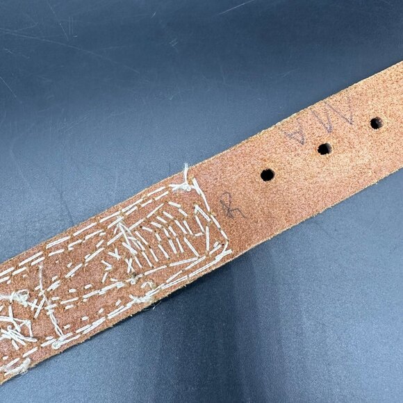 Handmade Beaded Belt Southwestern Multicolor Seed Beads Adjustable Boho Western - Picture 5 of 7